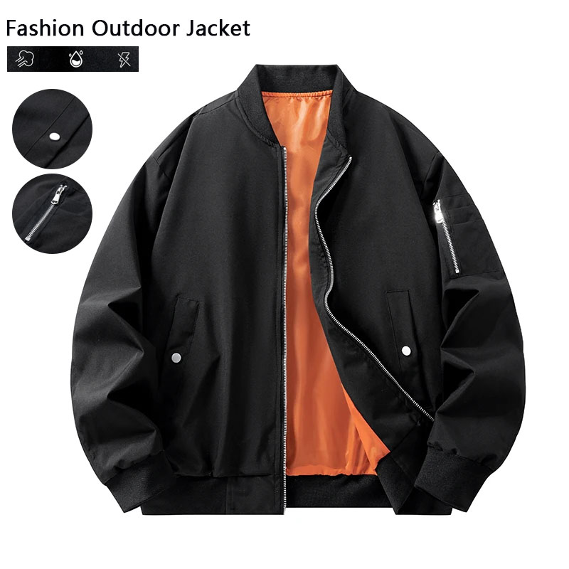 Vintage Fashion Old Money - Jaket Luar Musim Gugur Terbaru untuk