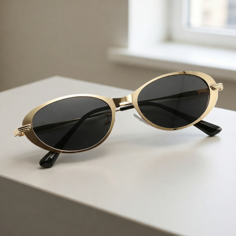 Vintage Fashion Influencer - Kacamata Hitam Cat Eye Desainer Vintage