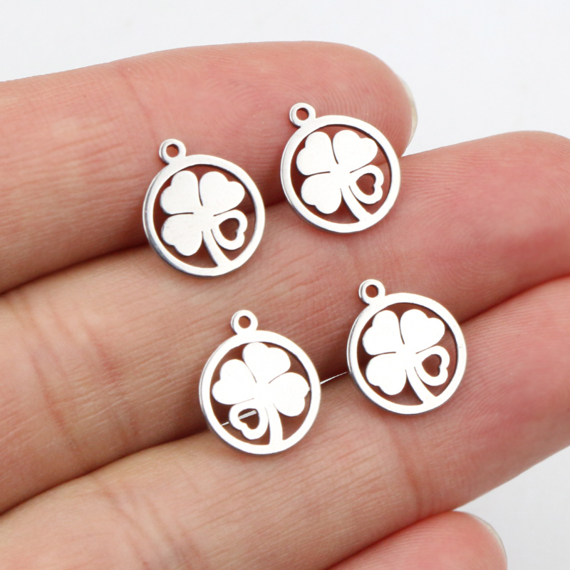 Vintage Fashion Words - 30 Buah 12X10Mm Jimat 316 Baja