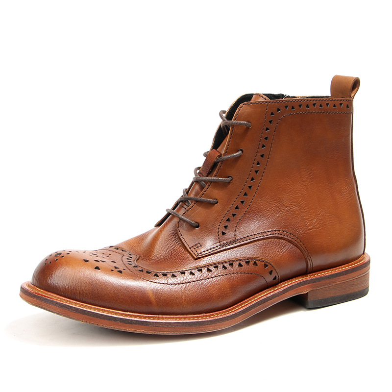 Vintage Fashion For Mens - Sepatu Bot Chelsea Pergelangan Kaki Pria