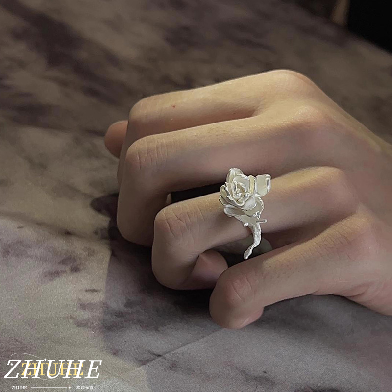 Vintage Fashion Buyer - Cincin Bunga yang Modis, Aksesori Perhiasan