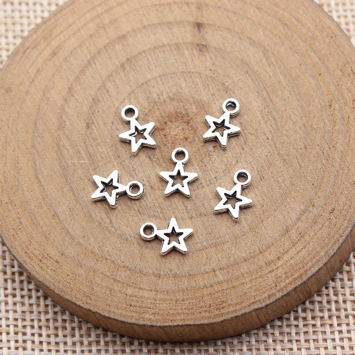 Vintage Fashion Words - 80 Buah 8.5X6.2Mm (0.33X0.24 Inci) Liontin