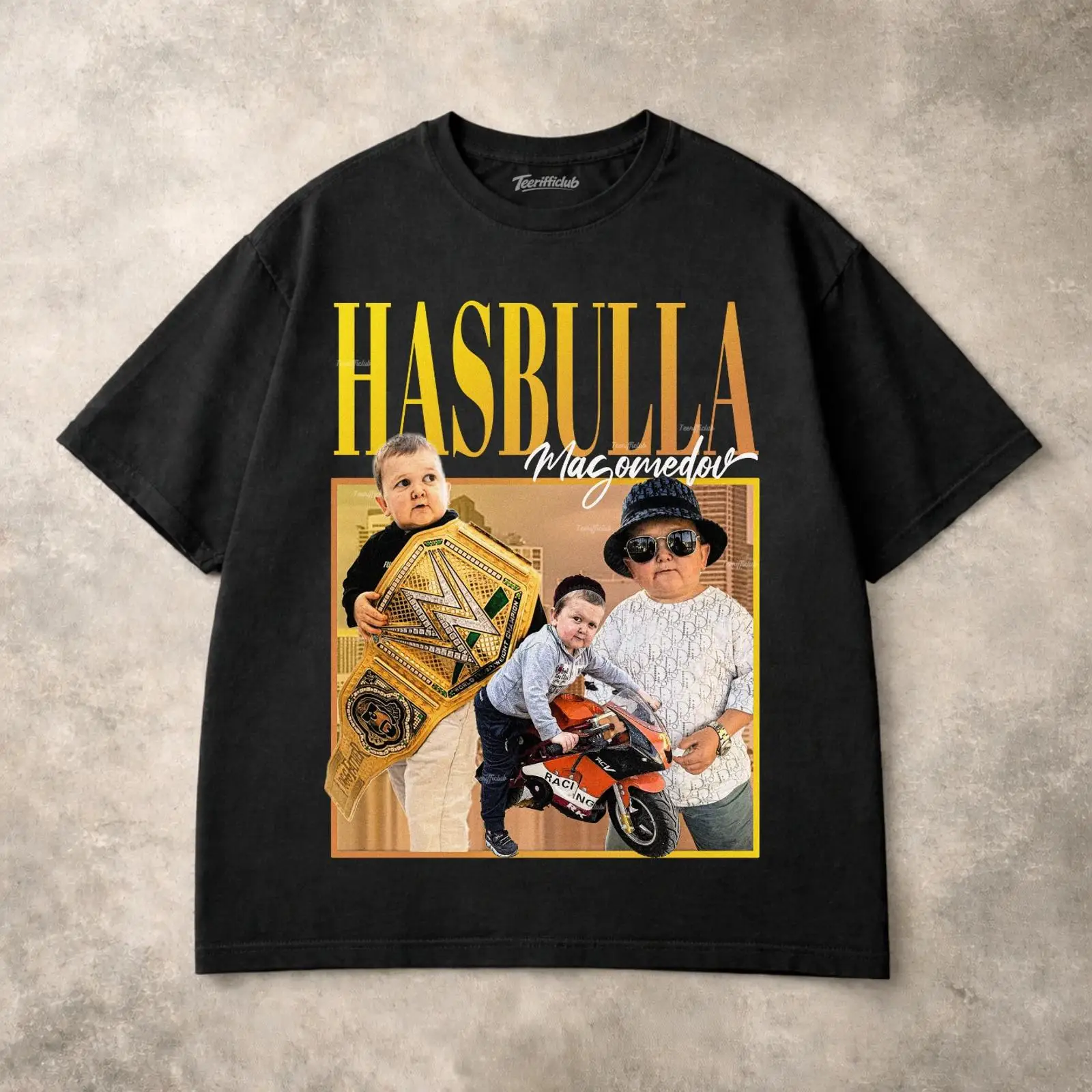 Vintage Fashion Influencer - Kaos Hasbulla Lucu Meme Influencer Viral