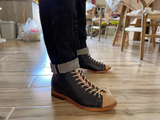 Vintage Fashion For Mens - Sepatu Bot Perkakas Tinggi Sepatu Bot