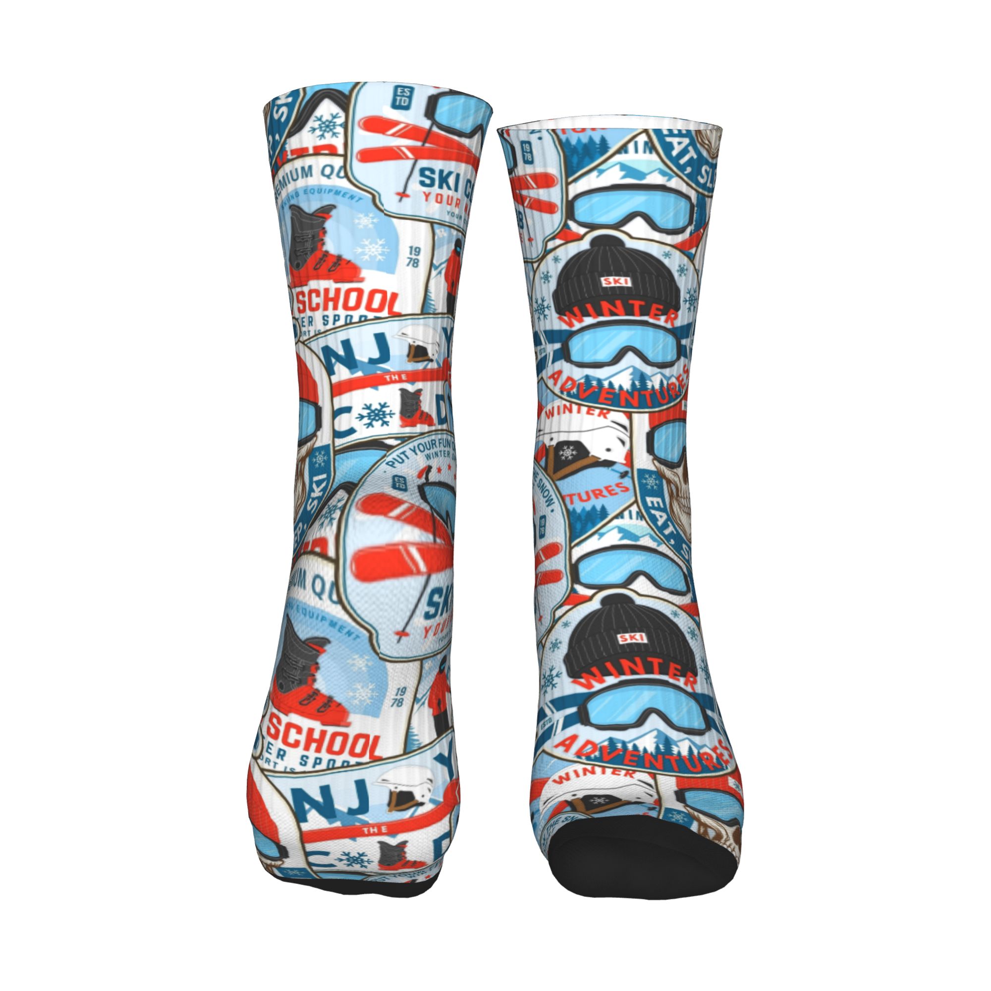 Kaus Kaki Cetak Tanpa Jahitan  - Vintage Fashion For Mens ulasan dan harga
