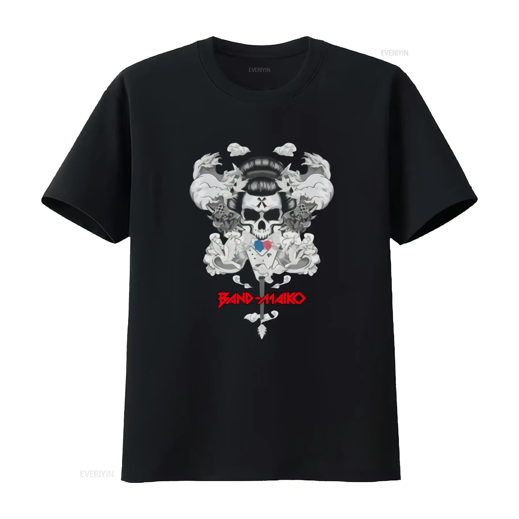 Kaos Klasik Desain Tengkorak B - Vintage Fashion Buyer ulasan dan harga