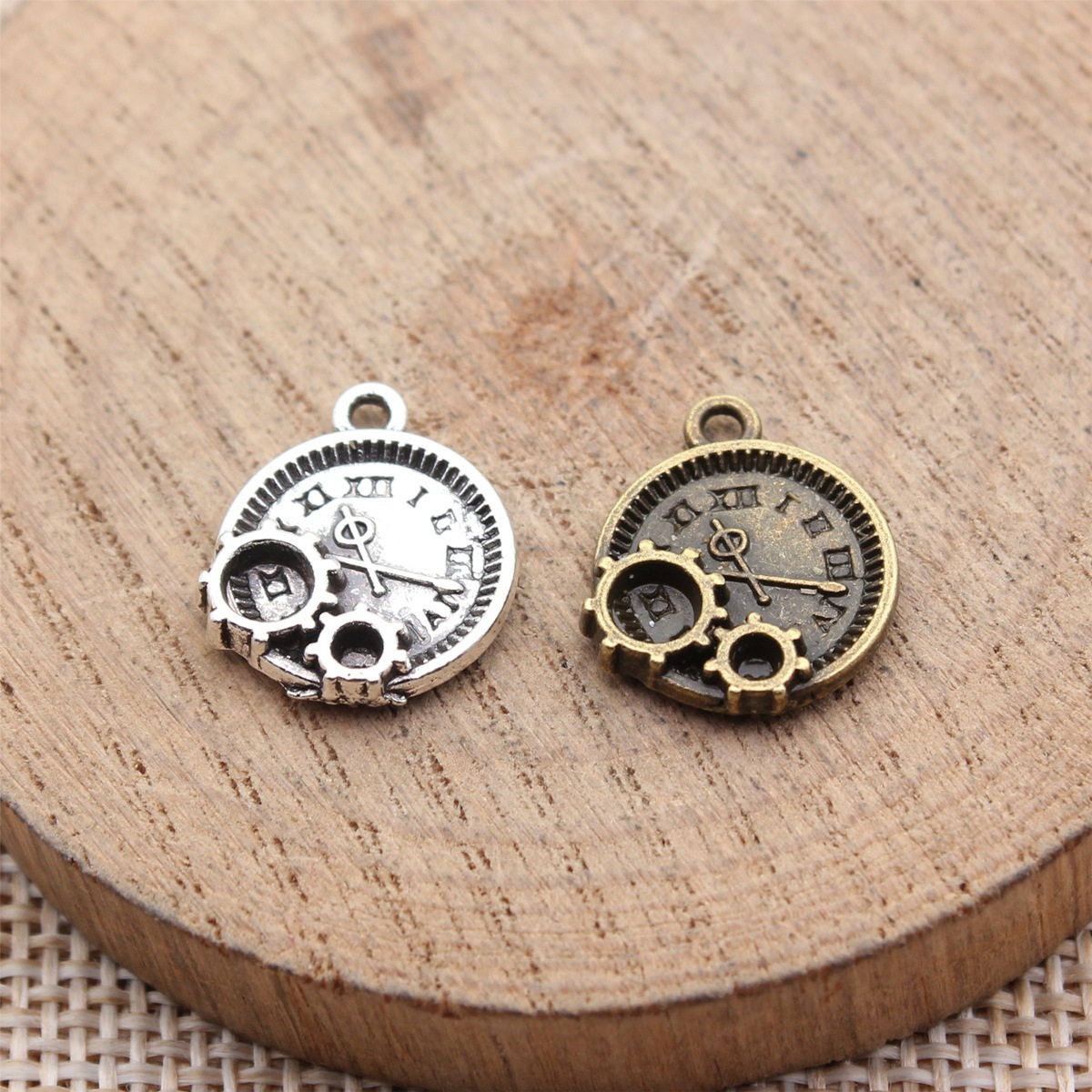 WYSIWYG 10 Buah 16X14Mm 2 Warn - Vintage Fashion Words ulasan dan harga