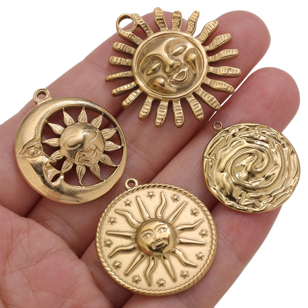 5pcs Liontin Emas PVD Baja Ant - Vintage Fashion Words ulasan dan harga