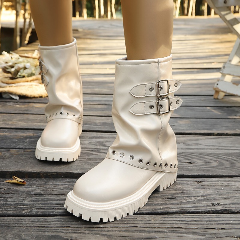 Sepatu Bot Wanita Vintage Warn - Vintage Fashion Wear ulasan dan harga