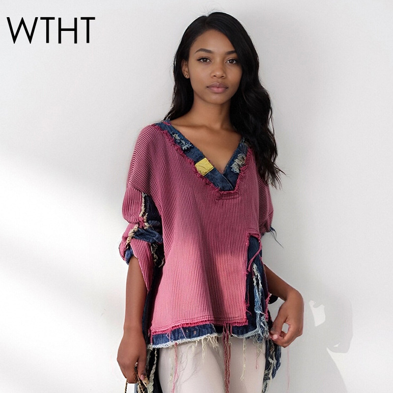 WTHT Fashion Sweater Vintage D - Vintage Fashion Influencer ulasan dan harga