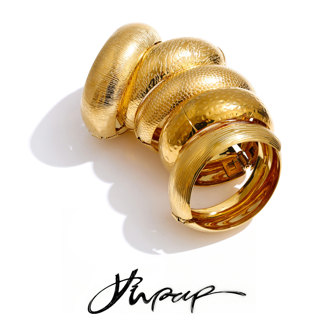 Gelang Baja Anti Karat Gaya Ol - Vintage Fashion Old Money ulasan dan harga