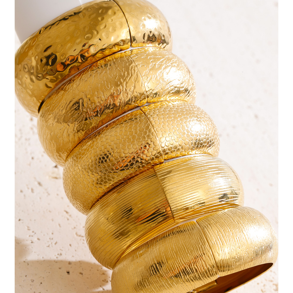 Gelang Baja Anti Karat Gaya Ol - Vintage Fashion Old Money ulasan dan harga