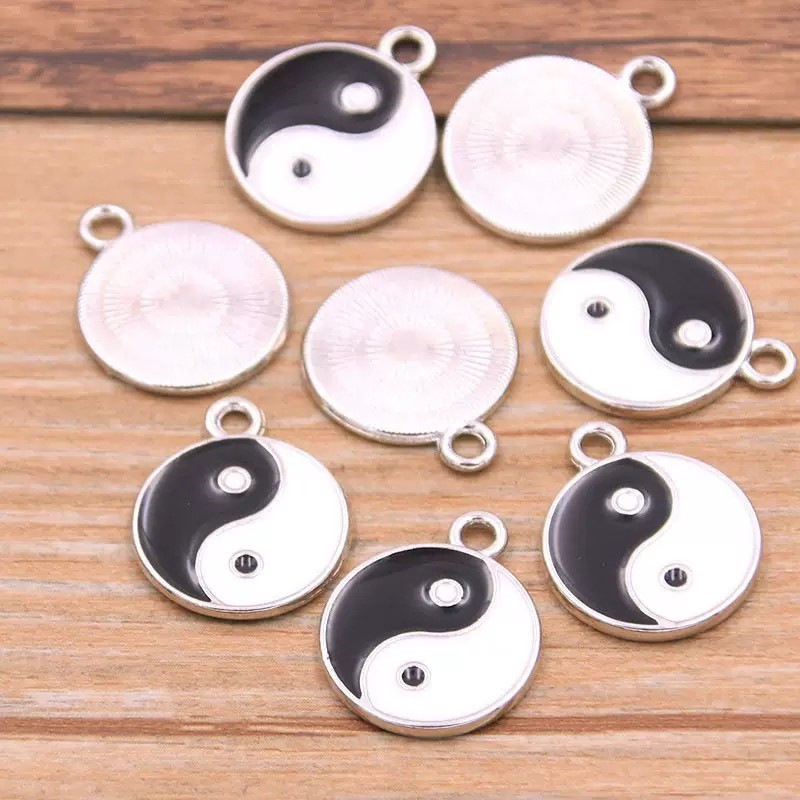 10/20 Buah Liontin Yin Yang Pa - Vintage Fashion Words ulasan dan harga