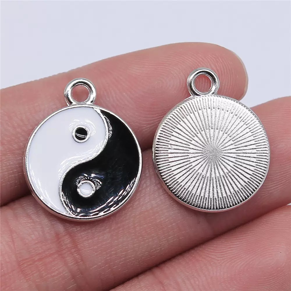 10/20 Buah Liontin Yin Yang Pa - Vintage Fashion Words ulasan dan harga