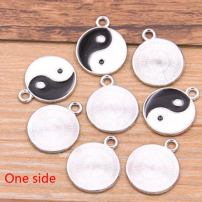 10/20 Buah Liontin Yin Yang Pa - Vintage Fashion Words ulasan dan harga