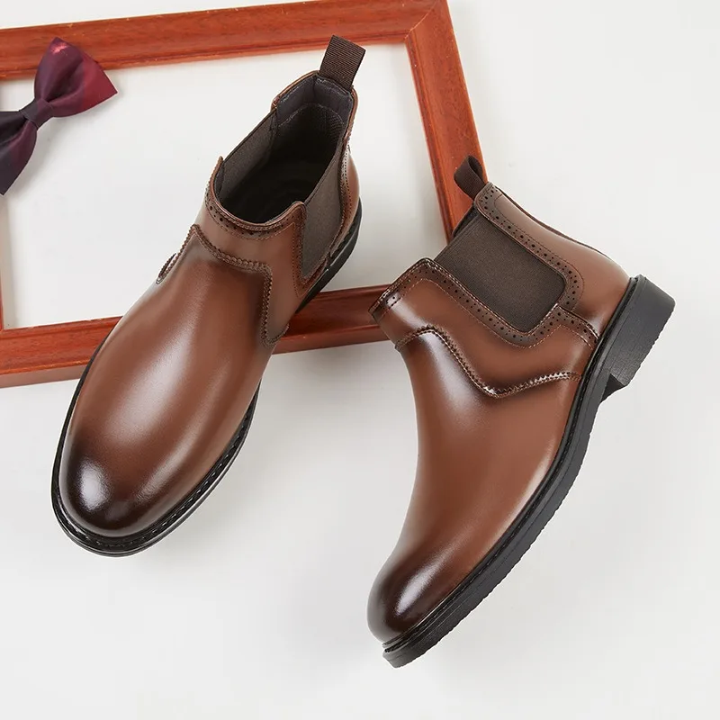 Sepatu Oxford Kulit Pria Vinta - Vintage Fashion For Mens ulasan dan harga