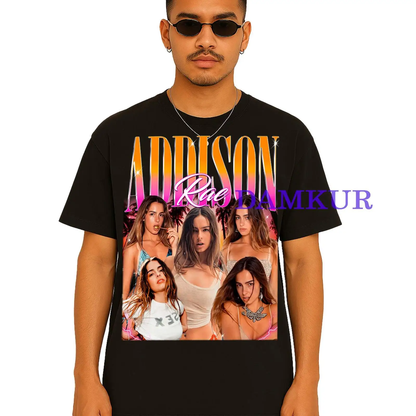 Kaos Vintage Addison Rae Bootl - Vintage Fashion Influencer ulasan dan harga