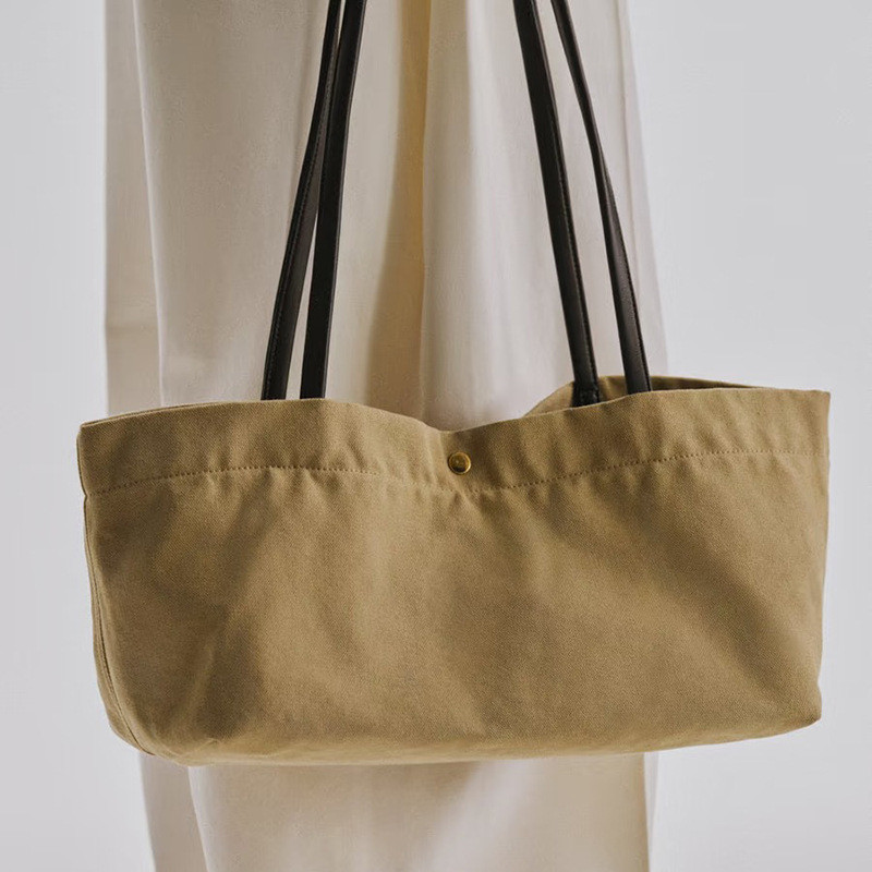 TOPHIGH Tas Tote Kanvas Vintag - Vintage Fashion Old Money ulasan dan harga