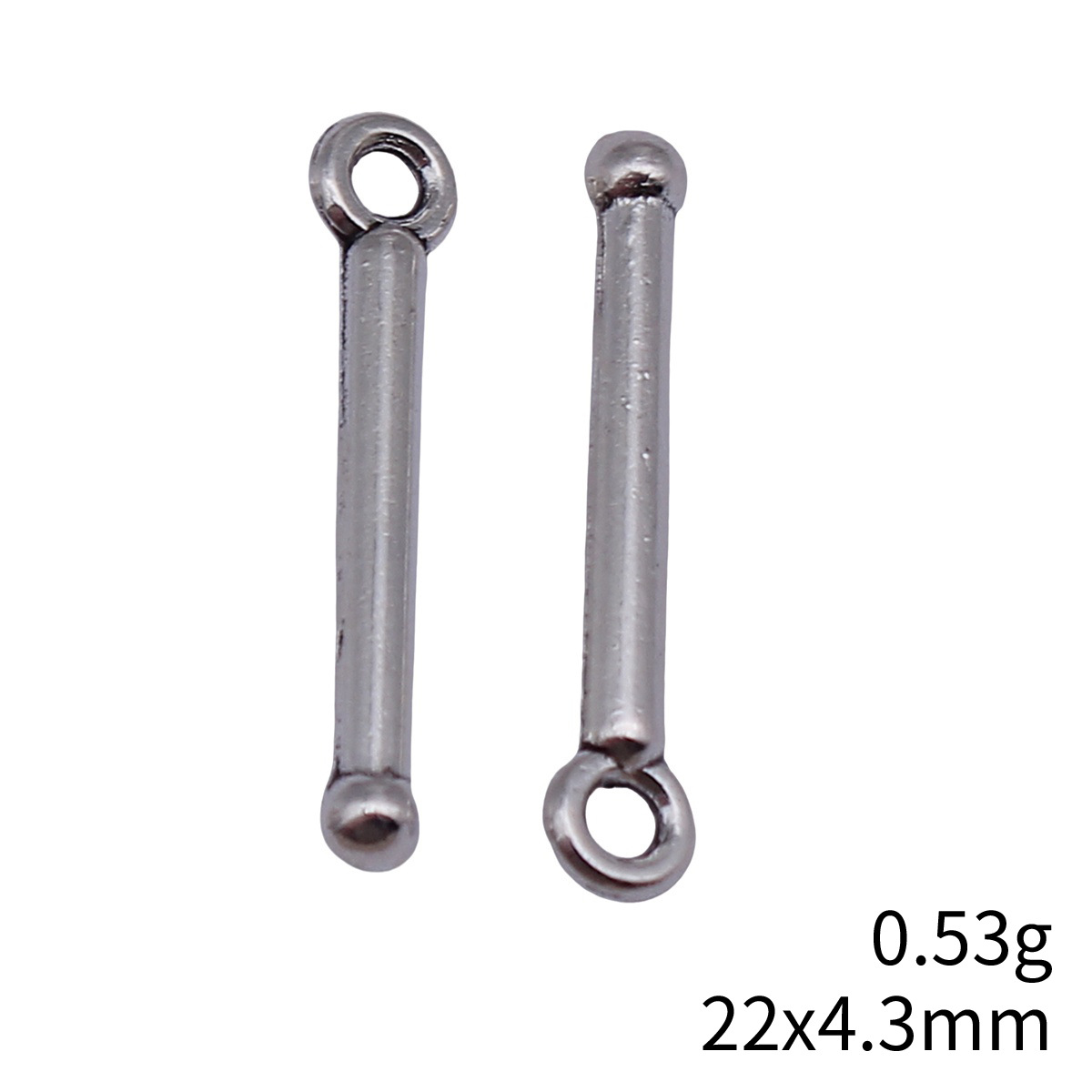 80 Buah 22X4.3Mm (0.87X0.17 In - Vintage Fashion Words ulasan dan harga
