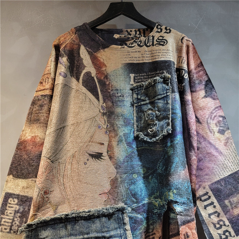 WTHT Sweater Rajut Wanita Mode - Vintage Fashion Influencer ulasan dan harga
